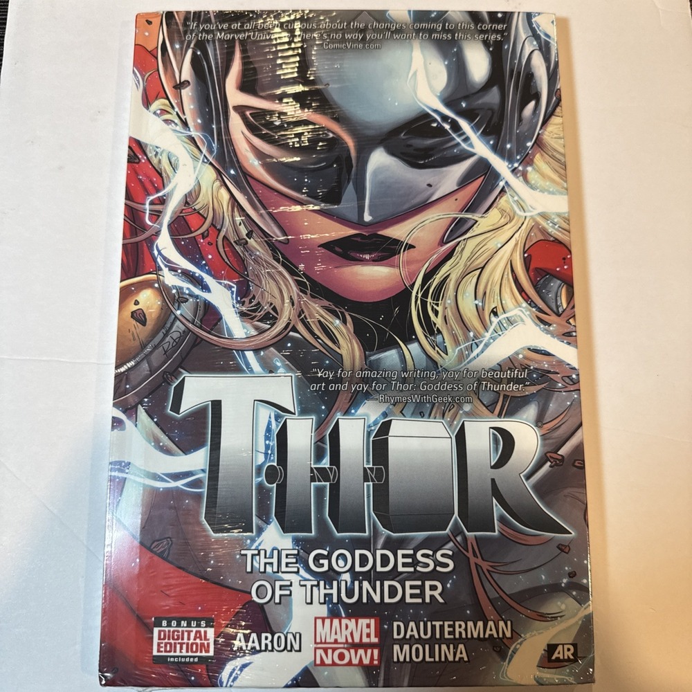 Marvel Comics Thor 1: The Goddess of Thunder Hardcover - Sealed Copy